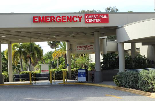 chest pain emergency department