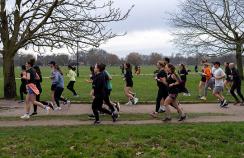 People at a parkrun