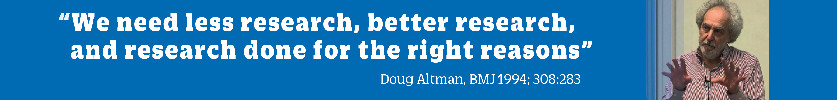 Doug Altman quote